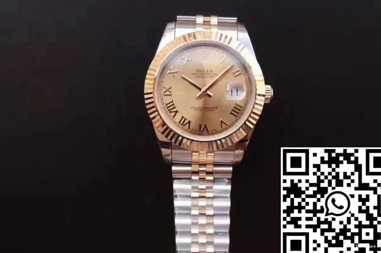 Datejust 126333-007 Gold Wrapped Rolex 41mm Dial 0829